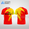 Mẫu áo đấu marathon CLB Giang Thành màu đỏ thiết kế giá rẻ R1204