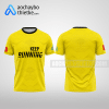 Mẫu áo runner CLB Bình Sơn màu vàng thiết kế đẹp R1047