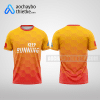 Mẫu áo runner CLB Đạ Huoai màu cam thiết kế đẹp R1131