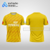 Mẫu đồng phục chạy giải CLB Phú Xuyên màu vàng thiết kế giá rẻ R1449