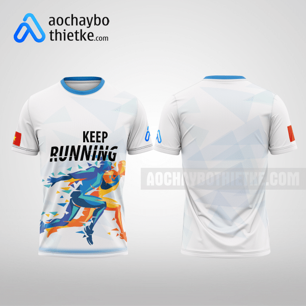 Mẫu đồng phục marathon CLB Kiên Hải màu trắng thiết kế đẹp R1281