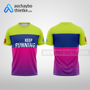 Mẫu đồng phục runner CLB Đồng Xuân màu hồng thiết kế lạ R1181