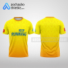 Mẫu in áo marathon CLB Con Cuông màu vàng tự thiết kế R1122